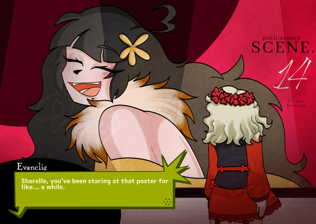 art base prompt — it's like burning.